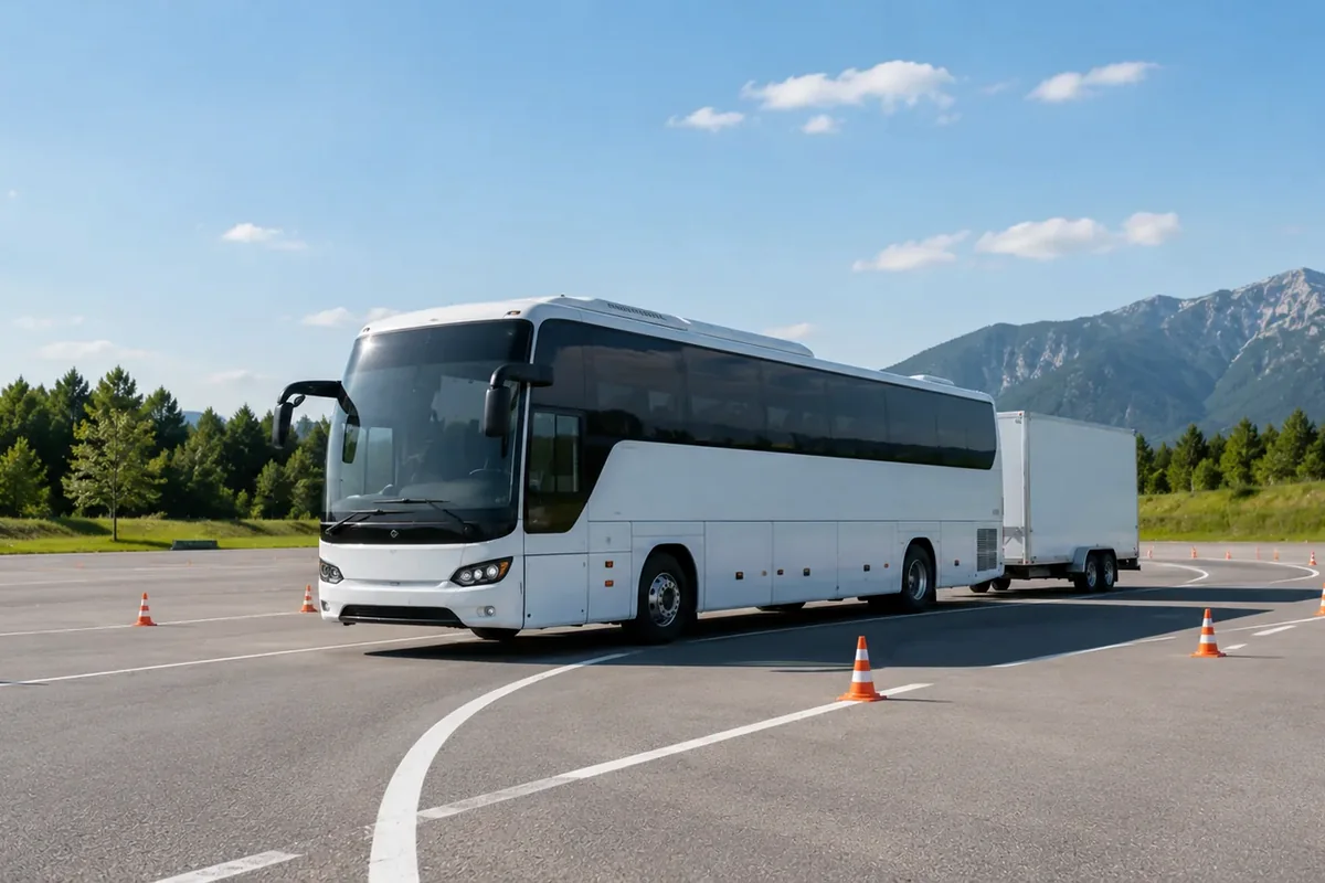 Vozniški izpit kategorije DE – vozila in najnižja starost
